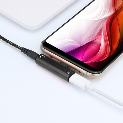 2 in 1 Dual Type C to USB-C Headphone Audio Charger Adapter Splitter Converters∂ - Picture 9 of 17