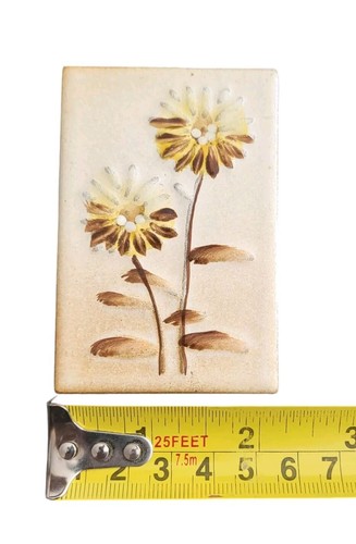 10 X 3 Vintage Mini Wall Tiles For Kitchen-Bathroom-Fireplace Floral Pattern - Picture 6 of 8