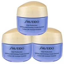 SHISEIDO Vital Perfection Uplifting Firming Cream Enriched ◆15mlx3PCS◆ POST FREE