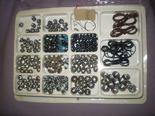 Jewelery Making Bead Kit Great for Boys/Girls/Adults Made to Look Like Silver
