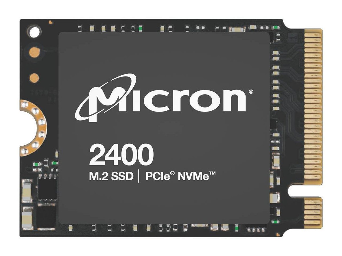 1TB Micron 2400 M.2 2230 NVMe PCIe 4.0x4 SSD MTFDKBK1T0QFM 