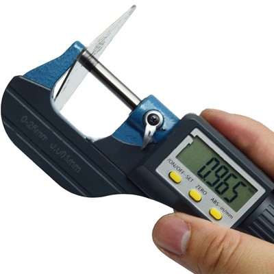 Reliable and Consistent Results Accurate Digital Micrometer 0 25mm Range