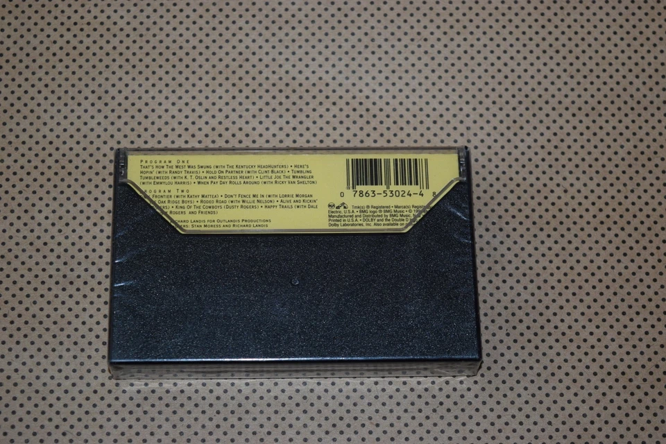 NEW / SEALED: Roy Rogers: Tribute (Cassette, 1991)  - Image 2 of 2