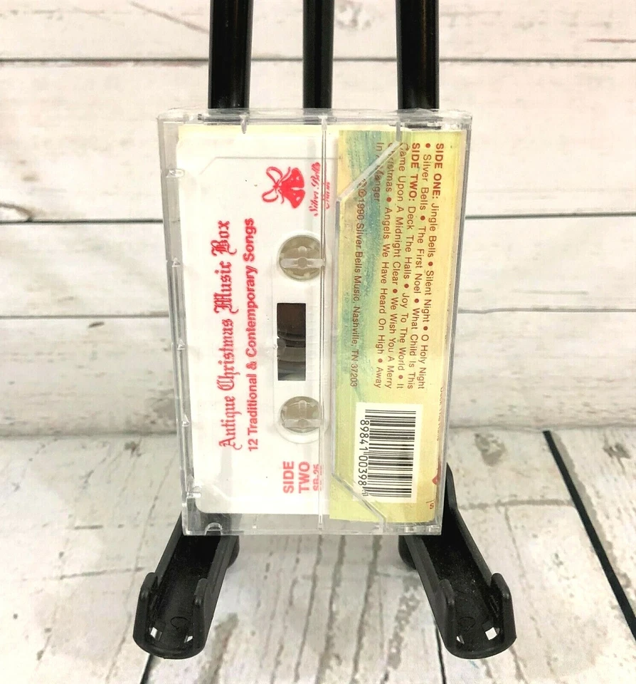 Antique Christmas Music Box Cassette Tape 12 Tunes (Factory Sealed) - Image 2 of 4