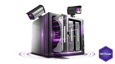 外付けハードディスク・ドライブ WD Purple 3TB HDD WD30PURX WD Hard Drive WD30PURX 3TB 3.5 Surveillance Western digital 6Gb/s