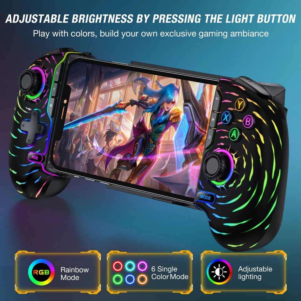 Handy Controller für iPhone/Android,Smartphone Mobile Gaming Controller für iOS - Bild 4 von 4