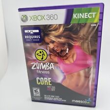 ZUMBA Fitness: Core - Microsoft XBOX 360- Party Your Abs Off - Kinect game C3