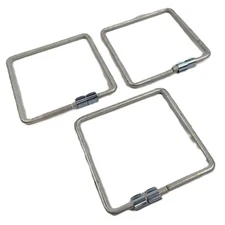 50 BURNDY J990 Copper Bail for Compression C Connector Tin Plated 178260 NEW