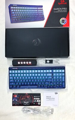 REDRAGON K656 PRO 3-Mode Wireless RGB Gaming Keyboard Hot Swappable Socket