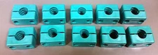  Polypropylene-Hydraulic-Clamps OD 1" (Lot of 10 pairs)
