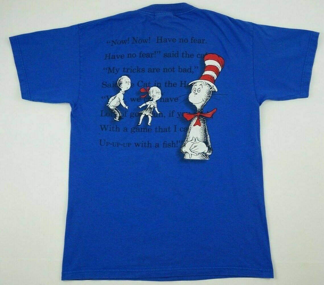 Vintage Cat In The Hat Dr. Seuss shirt Universal Stud… Gem