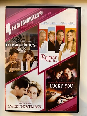 Romance Collection: 4 Film Favorites (DVD, 2010, 2-Disc Set)