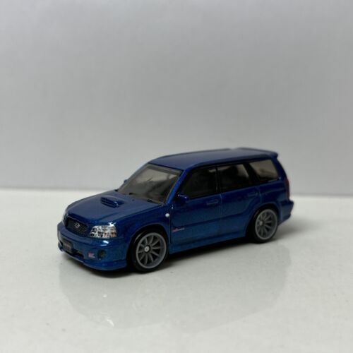 2004 04 Subaru Forester STI Sammlerstück Maßstab 1:64 Diecast Diorama Modell - Bild 4 von 4