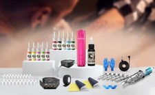 Tattoo Kit Wormhole Tattoo Machine Kit Tattoo Gun Kit Cartridge Needles Tattoo