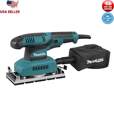 Ergonomic Sheet Finishing Sander 11000 OPM Dust Collection Vibration Control New