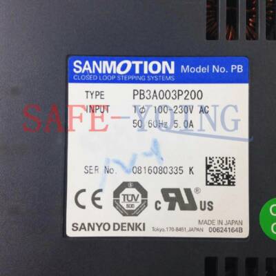 Used 1PC Sanyo AC Servo Driver PB3A003P200 | eBay