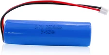 3.7V 2600Mah Rechargeable Batteries Lithium Ion Battery with PH2.0/2P Connector