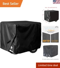 Versatile Hook & Loop Closure Generator Cover - UV and Dust Protection Included