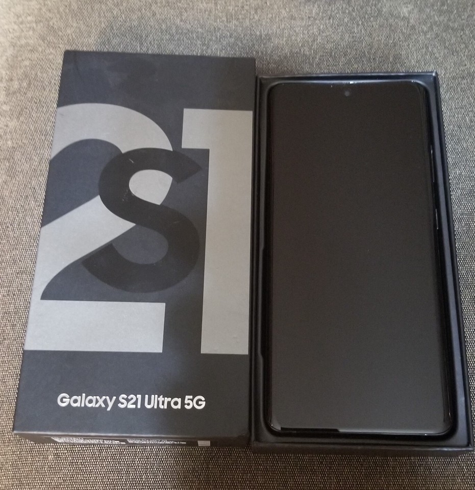 Samsung Galaxy S21 Ultra 128 GB Black (Unlocked) eBay