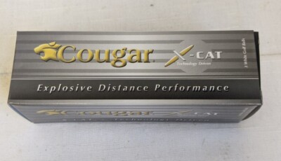 Cougar  X-Cat Explosive Distance 3 Performance Golf Balls -  New in Box