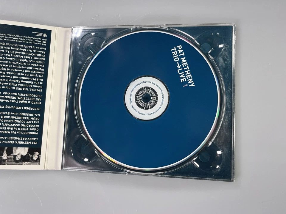 Pat Metheny Trio - Live (2000, CD) Digipak 2 CD Set - Image 4 of 4