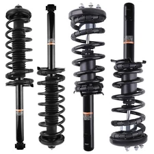 4x Front Rear Complete Strut Assembly for 1998-2001 2002 Honda Accord 2.3L 3.0L