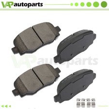 4pcs Rear Ceramic Brake Pads Fits 2015 2016 2017 -2019 Jeep Renegade Low Noise