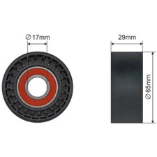 NTY Spannrolle Keilrippenriemen für Fiat Barchetta 183 1.8 16V Stilo 192 182