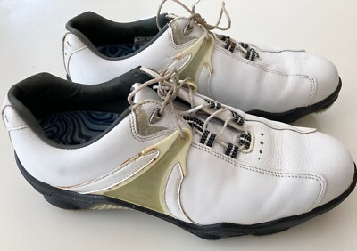 FOOT JOY DRYJOYS E.C.L. LEATHER SYSTEM MENS GOLF SHOES SIZE  display picture 1