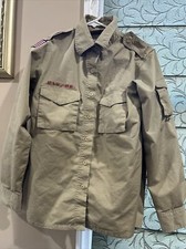 Boy Scout UNIFORM SHIRT New Style Ladies Womens Small Long Sleeve Shirt N93
