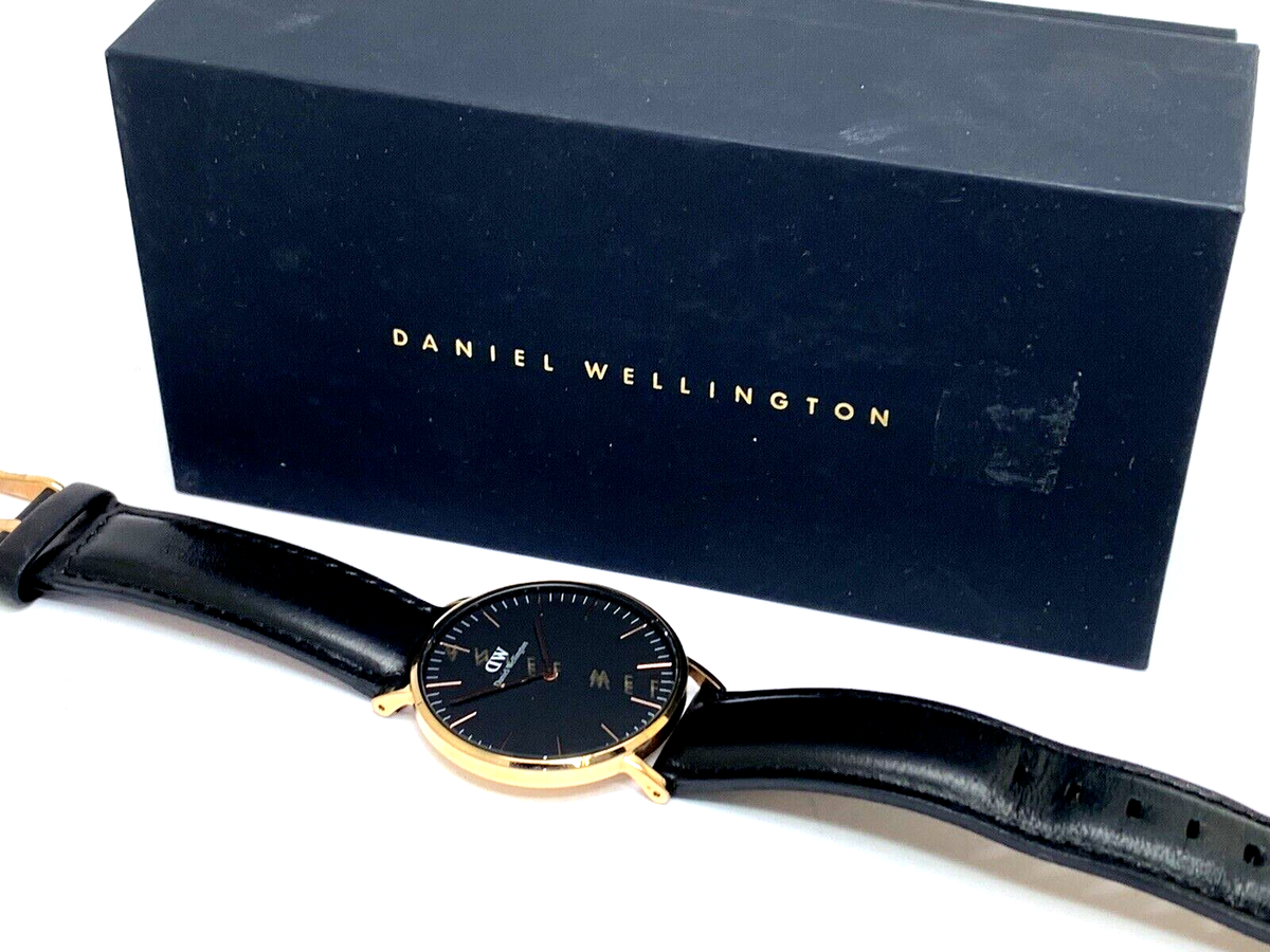 Daniel Wellington Womens Watch DW00100139 Rose Gold Black  display picture 2