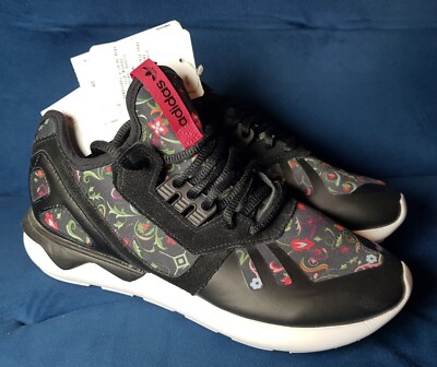 Adidas Tubular Runner Flower Pack Floral Größe UK 5 Damen Laufschuhe Neu mit Etikett