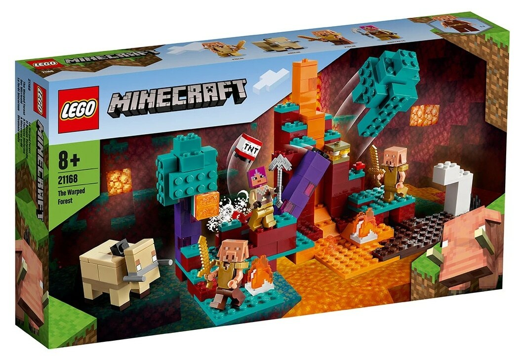 LEGO® Minecraft 21168 Der Wirrwald The Warped Forest N3/21 | eBay