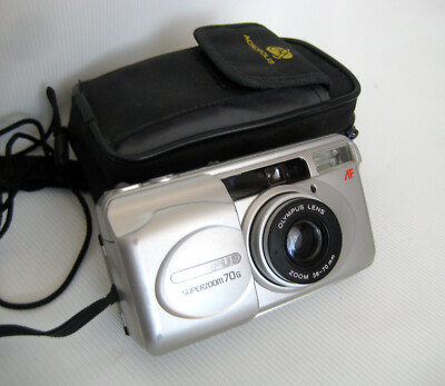 Olympus Super Zoom 70G Compact Camera AF Zoom 38-70mm f/4.5-8.9