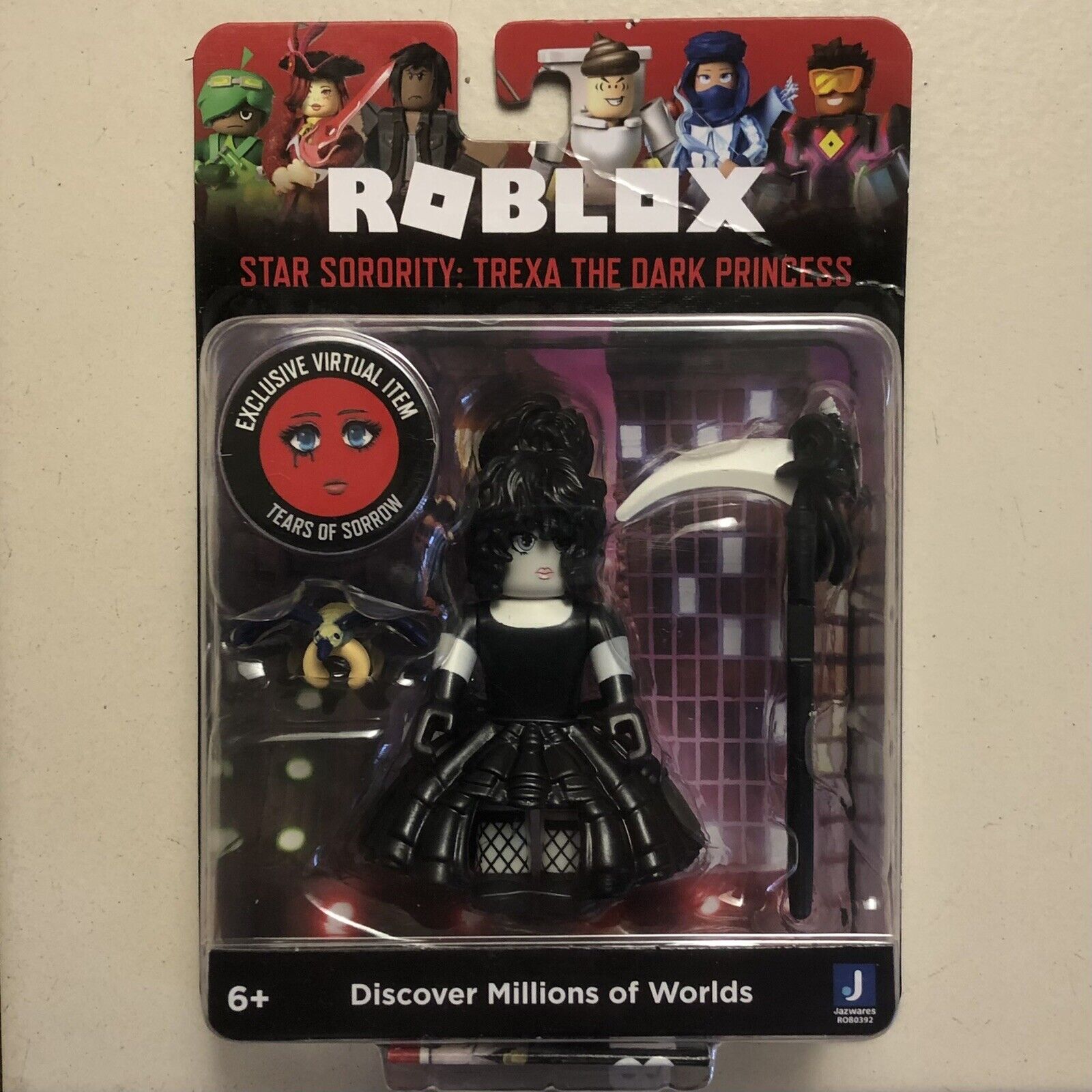 Roblox Series 12 TOWER DEFENSE SIMULATOR: FALLEN KING Figure w/ CROWN PIN  Code