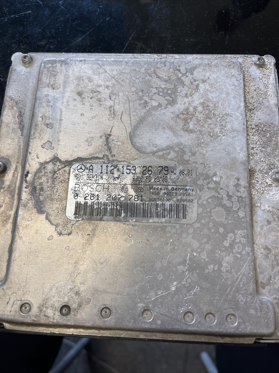 03-05 MERCEDES CLK320 Engine Computer Control Module ECU ECM A 112