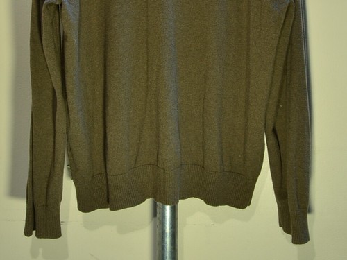 Woolrich 1/4 Zip Long Sleeve Sweater w Mock Neck Olive Green Color Mens Size XL - Picture 6 of 9