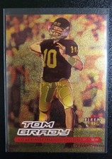2000 Tom Brady Rookie Fleer Ultra Polychrome Gold Refractor - Rookie