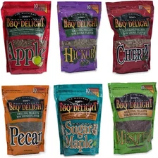 BBQr's Delight Wood Smoking Pellets - Super Smoker Variety Value Pack - 1... 