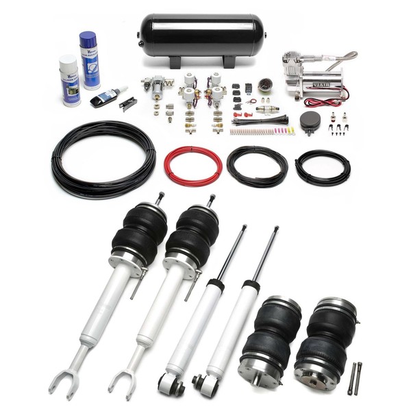 TA Technix Viair Luftfahrwerk FüR Audi A6, Typ 4F 2005 - 2011 11,5L Tank Schwarz-image