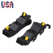 New Left+Right 2Pcs Front Bumper Side Brackets for Hyundai Santa Fe 2013-2018