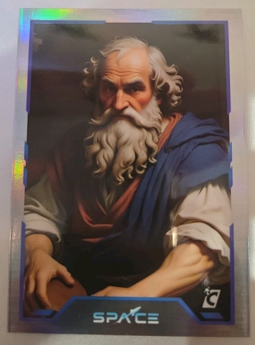 ARCHIMEDES  #73  2025 Cardsmiths SPACE Galactic Edition Rainbow HoloFoil