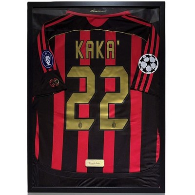 AC Milan Ricardo Kaka Jersey Framed, Ricardo Kaka Shirt Framed