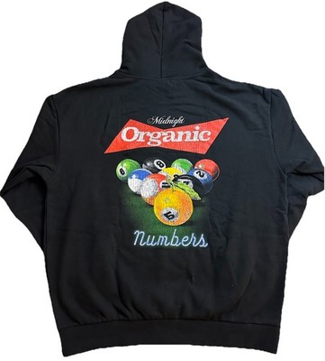 Larry June X Midnight Organic Billiards Hoodie In Black Size 2 XL
