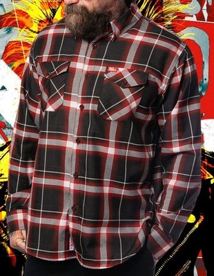 Dixxon Flannel Iron Maiden 50th Anniversary Est 1975 Mens Size Large Sold Out