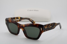NEW CALVIN KLEIN CK 24531S 240 HAVANA GOLD AUTHENTIC SUNGLASSES 53-20