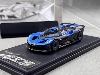 RM 1/64 Scale Bugatti Bolide Blue Diecast Car Model Toy Collection Gift Toy NIB