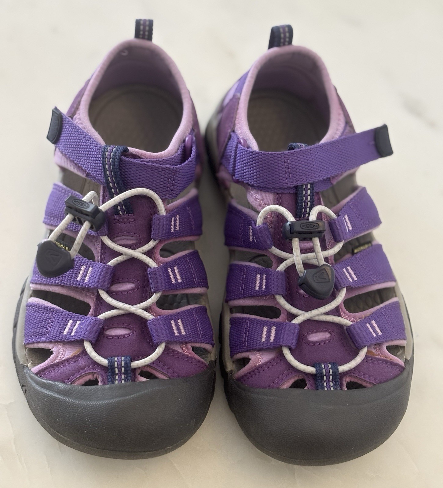 Sandali Keen unisex bambini Newport H2 viola sportivi impermeabili outdoor taglia 3