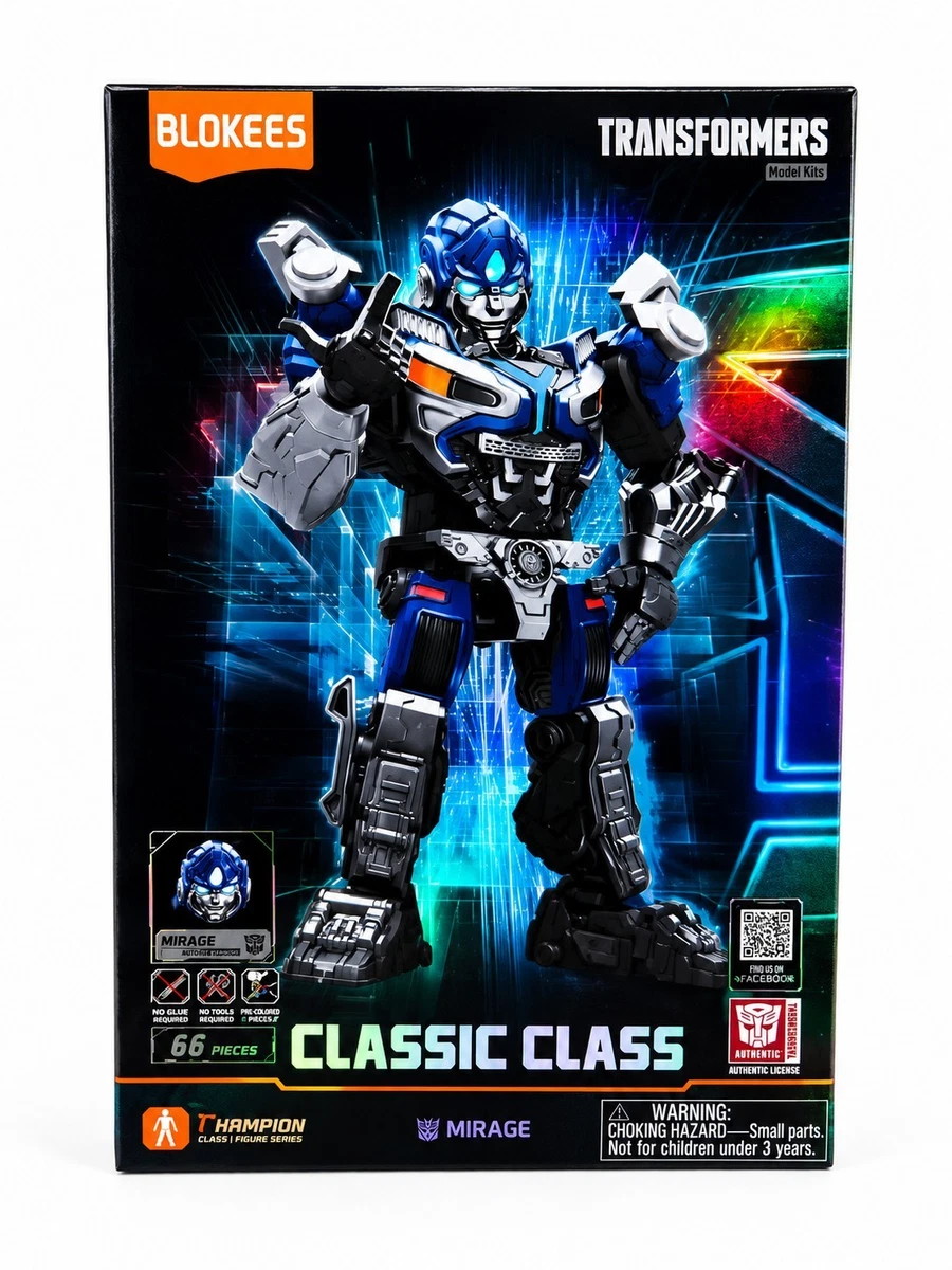Transformers & Robots Robots in Disguise Blue Action Figures for