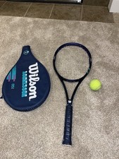 Wilson Graphite Aggressor Tennis Racquet 8.5 Si Matte Blue PWS SPS L4 CLEAN Cond